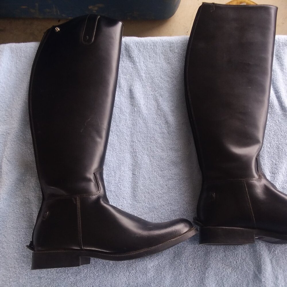 Tuffrider sz 8 Zip Tall Dress Boots